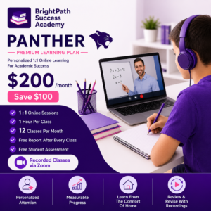 Panther Premium Learning Plan